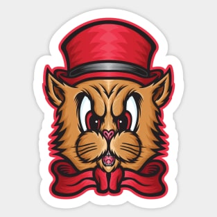 Orozco Design Kitty Sticker